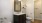 a bathroom with a sink and toilet